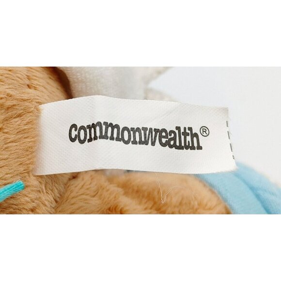 Vintage Commonwealth Bear w/Diaper & Slippers Plush 2004 Stuffed Bear 9.5" - Picture 4 of 4